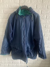 Helly hansen Rain Coat. Blue Helly Hansen Coat Large, Retro Helly Hansen