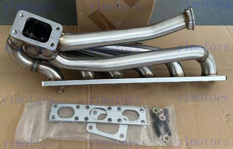 Colector turbo de montaje superior T3 de 3,0 mm para BMW E36 325i 328i GT35 T04E 1992-1998 Foto 2 de 4