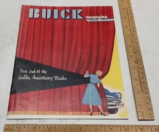 JAN. 1953 BUICK magazine First Look at the Golden Anniversary listing #5022