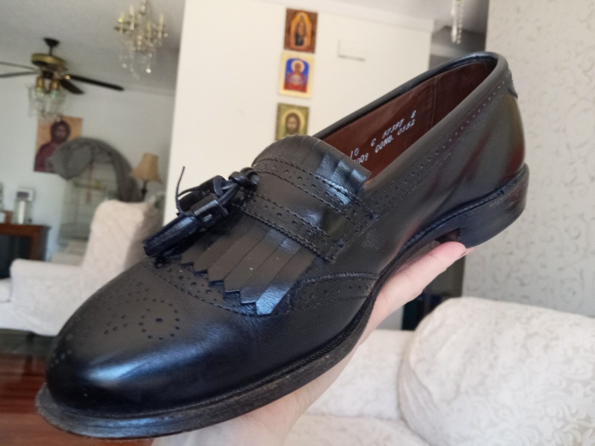 Allen Edmonds Bridgeton Leather Tassel Loafers Mens Size 10 Allen Edmonds Bridgeton Loafers Mens Brown Leather Tassel  main image 4