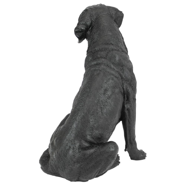 15.5 in. H Black Labrador Retriever Dog Garden Statue for sale online