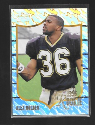 1996 Summit Ground Zero New Orleans Saints Football Card #176 Alex Molden