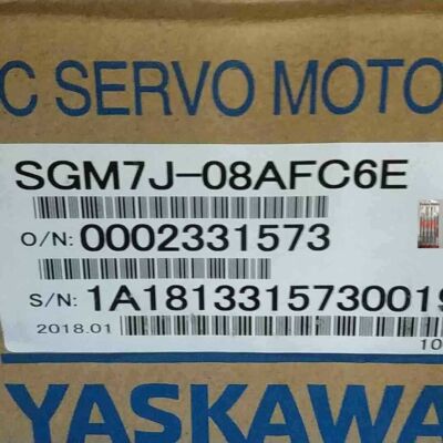 SGM7J-08AFC6E 1PCS NEW Yaskawa Servo Motor SGM7J-08AFC6E