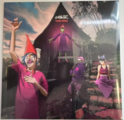 Gorillaz Cracker Island LP Album Vinyl Schallplatte 2023 auf Parlophone neu versiegelt