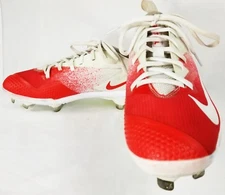 Nike 852696-617 Baseball Vapor Ultrafly Pro Metal Sz 7 Red White Zoom EUC