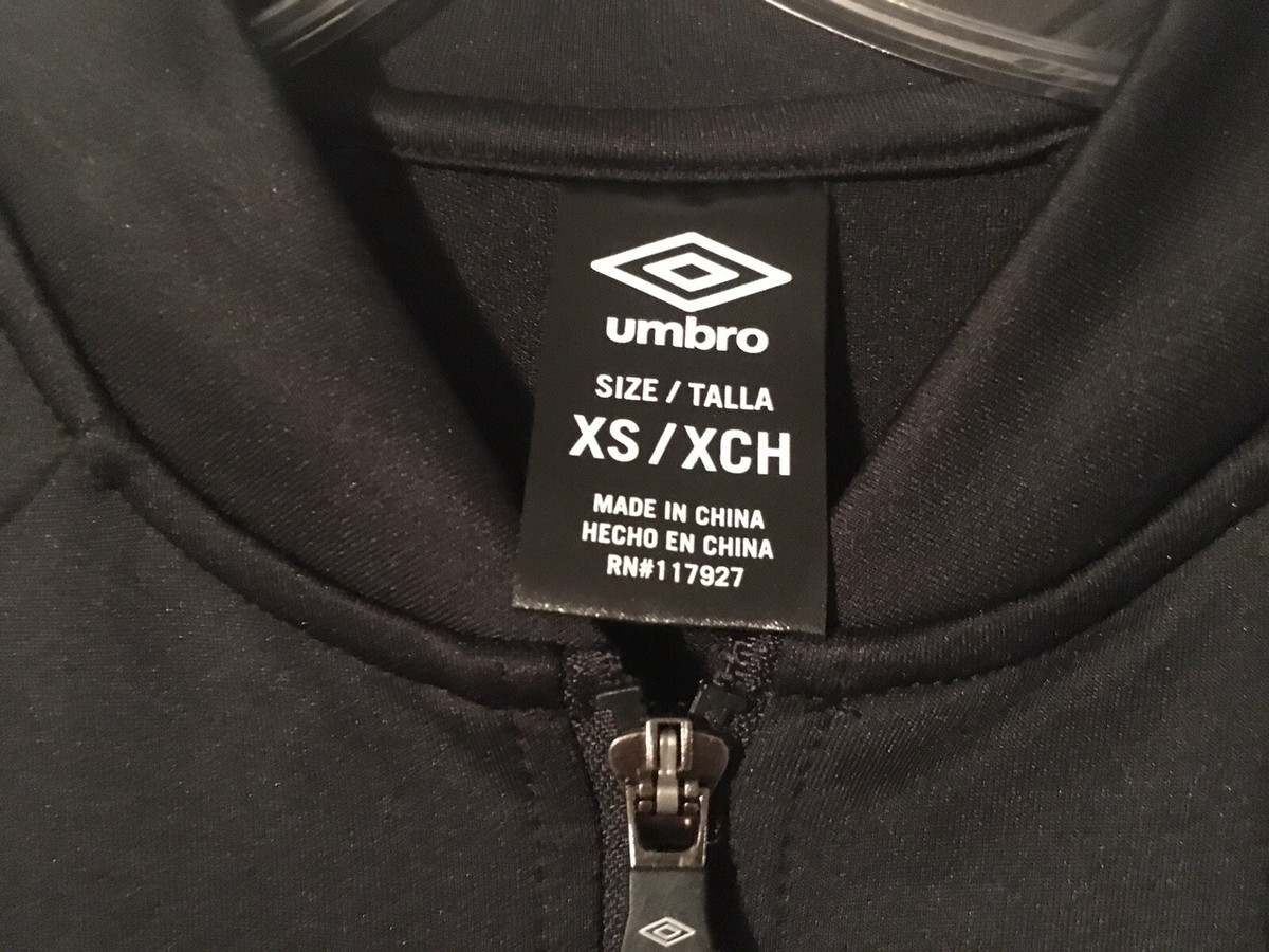 Women's Umbro Jacket, XS, Black With White And Purple