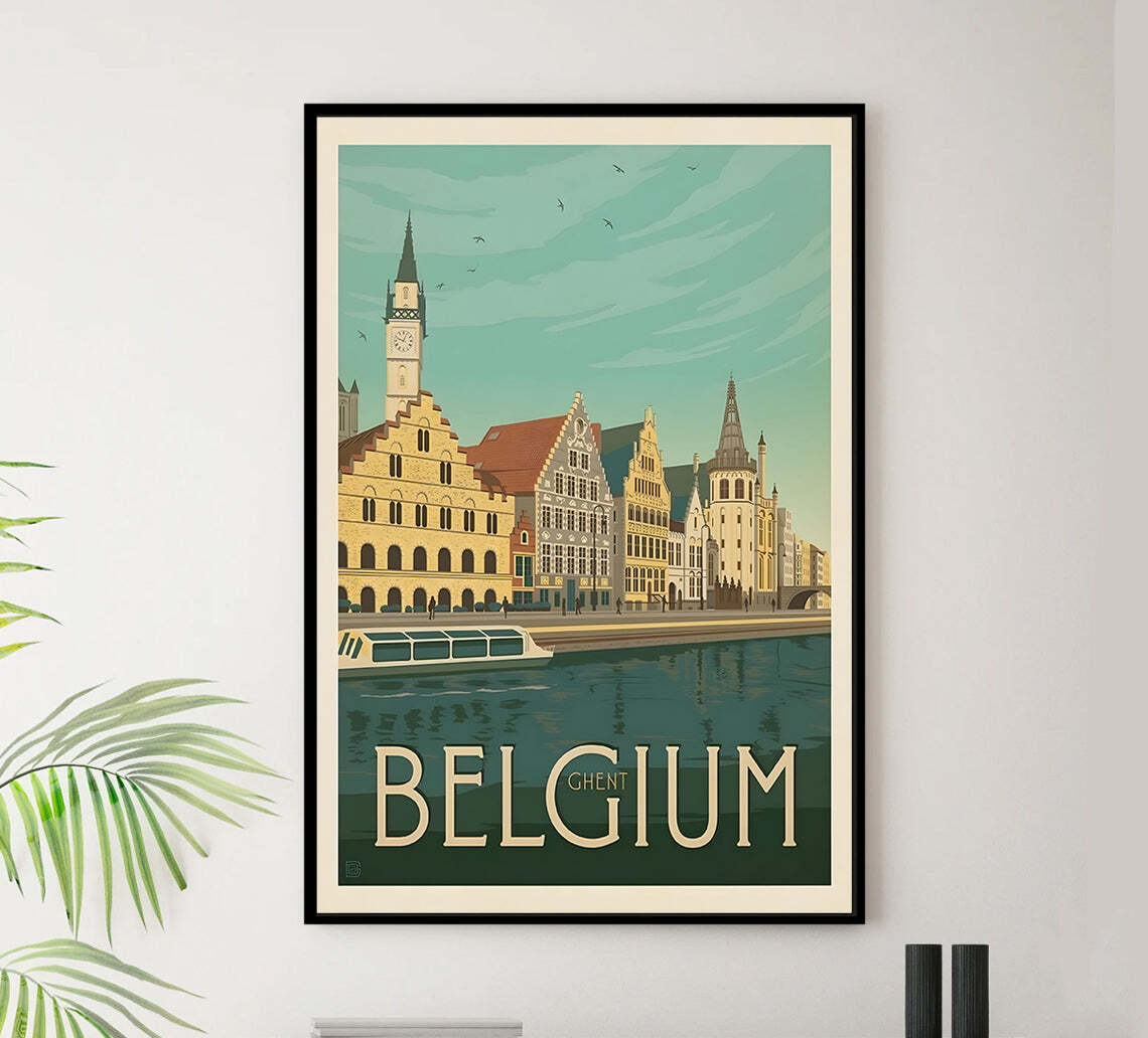 2617 外国切手 バテカン 1993年 宮殿建築 10種完 未使用 Belgium