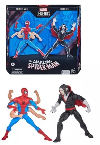 FIGURINES Marvel Legends Retro Spider-Man Morbius Hasbro SPIDERMAN comics figure