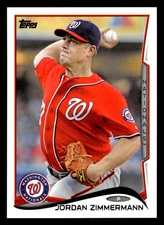 Jordan Zimmermann 2014 Topps #57 Washington Nationals BUY2GET1FREE