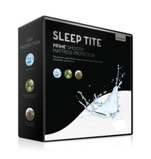 Malouf Sleep Tite Pr1me  Smooth Mattress Protector Split Cal King