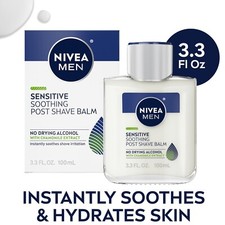 Nivea Men Sensitive Post Shave Balm 3.3 fl oz 100 ml