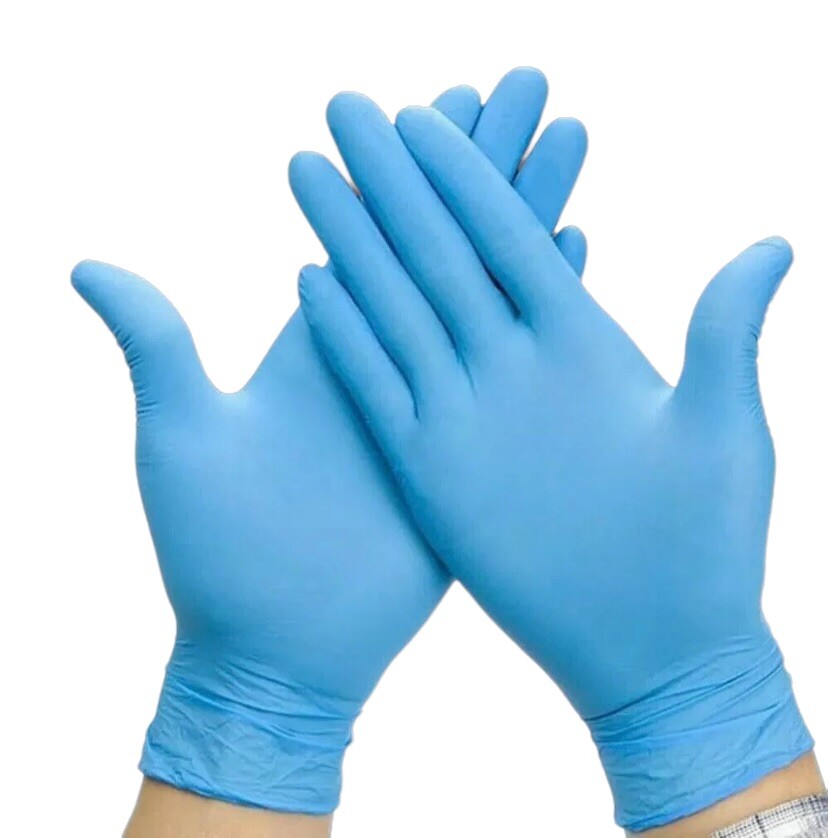 (100) XL Sempermed Gripstrong Nitrile Gloves BLUE *EXTRA LARGE* 100 per
