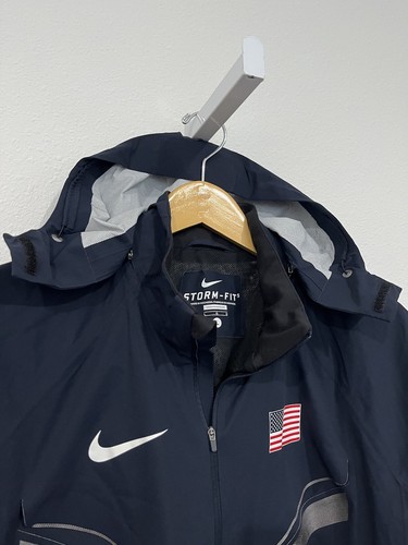 Nike Storm-FIT 5 USA Olympic 441574-475 Men's Large L RARE - 第 3/11 張圖片