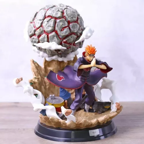 Naruto Shippuden Anime Model Deva Path Pain Yahiko GK Chibaku Tensei PVC Statue - Picture 4 of 6