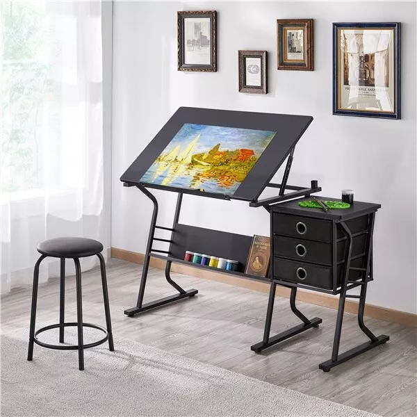 Drafting table and stool outlet