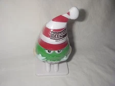  M&M MARS FILLABLE HOLIDAY CHARACTER GREEN M&M CANDY HOLDER SEALED