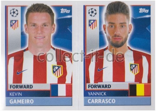 TOPPS Champions League 2016/17 Sticker Atletico Madrid - Mannschaft aussuchen - Bild 10 von 11