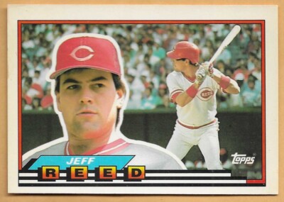 JEFF REED CINCINNATI REDS #158 - TOPPS BIG 1989 | eBay