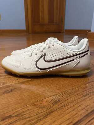 Nike Tiempo Legend 9 Club TD ‘Sail Dark Beetroot’ Men’s Size 7 DA1193-169. Size 7 - Nike Tiempo Legend 9 Club TF Sail Dark Beetroot for  main image 2