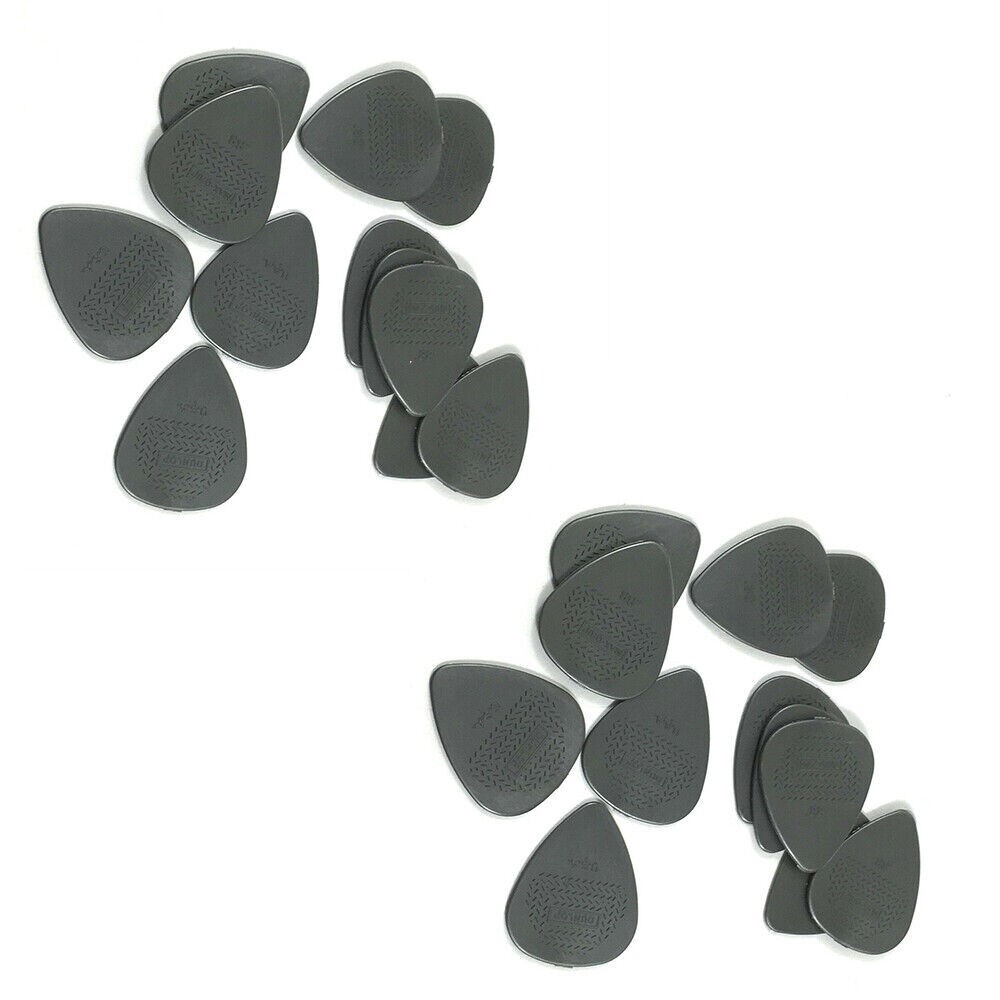 Dunlop Guitar Picks Nylon Max-Grip 24 Pack .88mm Medium
