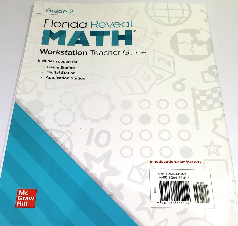 2023 McGraw Hill Florida Reveal Math Grade 2 Workstation Teacher Guide - Image 2 of 2