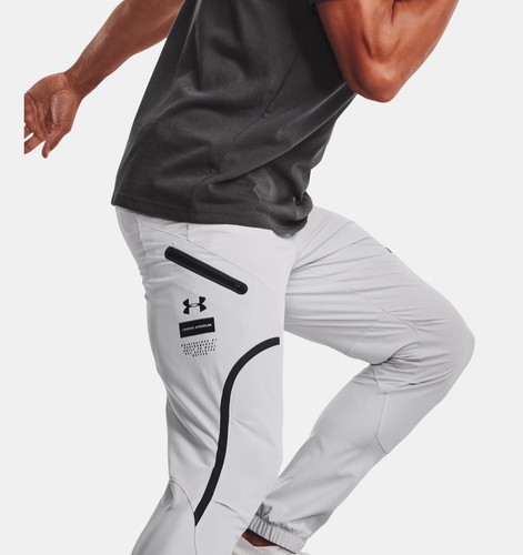 Men Under Armour Unstoppable Cargo Pants Size S Grey Gray Black 1352026 014 - Picture 13 of 20