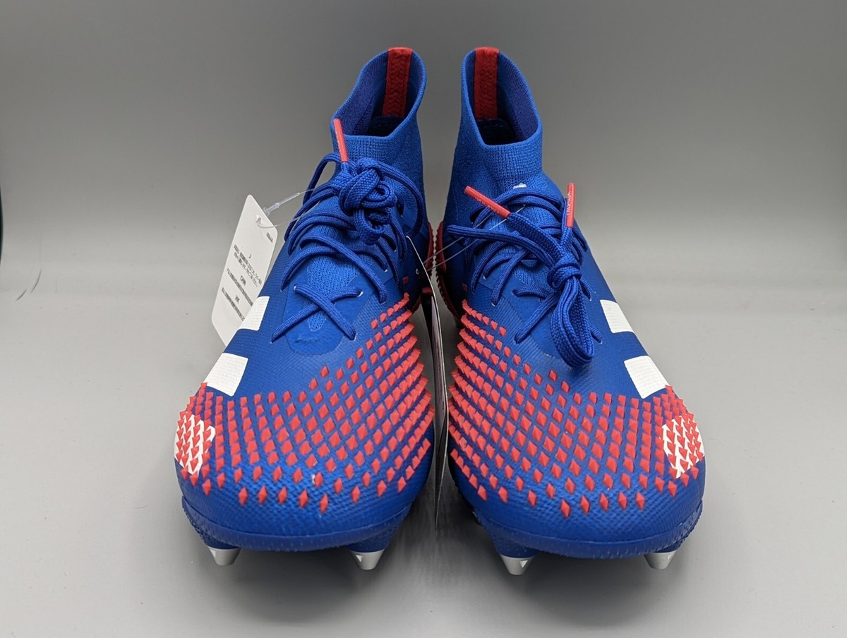 Adidas Predator Mutator 20.1 SG FV3547 Blue Soccer Cleats Men's