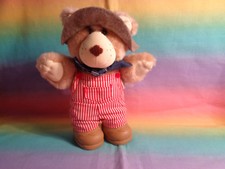 Vintage 1986 Wendy's Dudley Furskins Grey Brown Hat 7" Plush