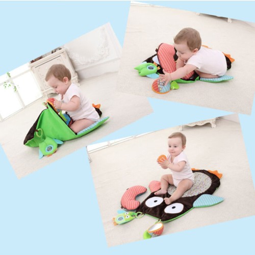 Eulenkriechmatte Kleinkind Klettermatte Für Kinder Krabbelmatte Babys - Bild 4 von 12