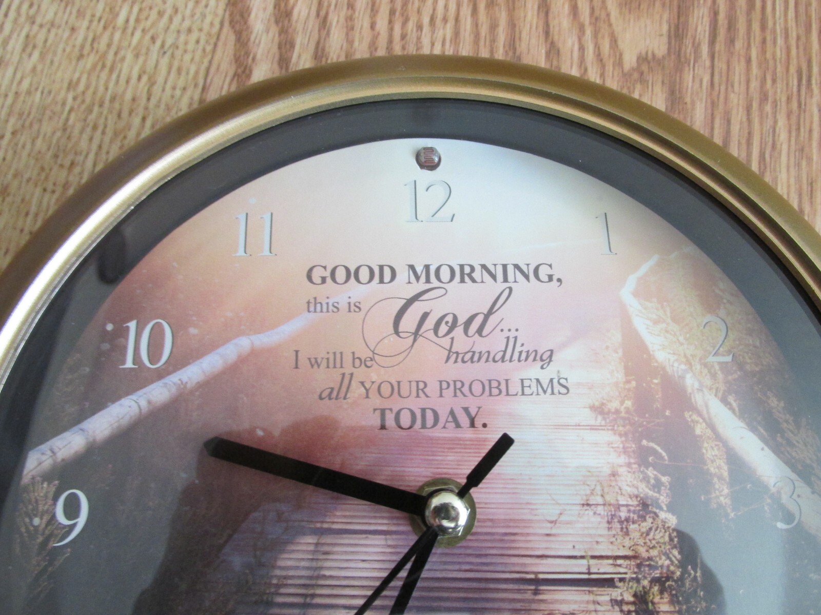 Musical Holiday Clock Plays 12 Holiday songs eBay