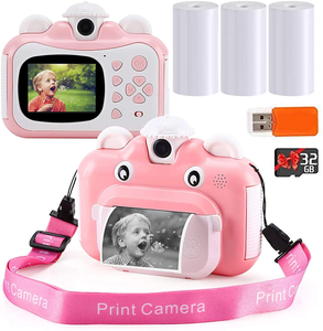 camera with automatic picture print