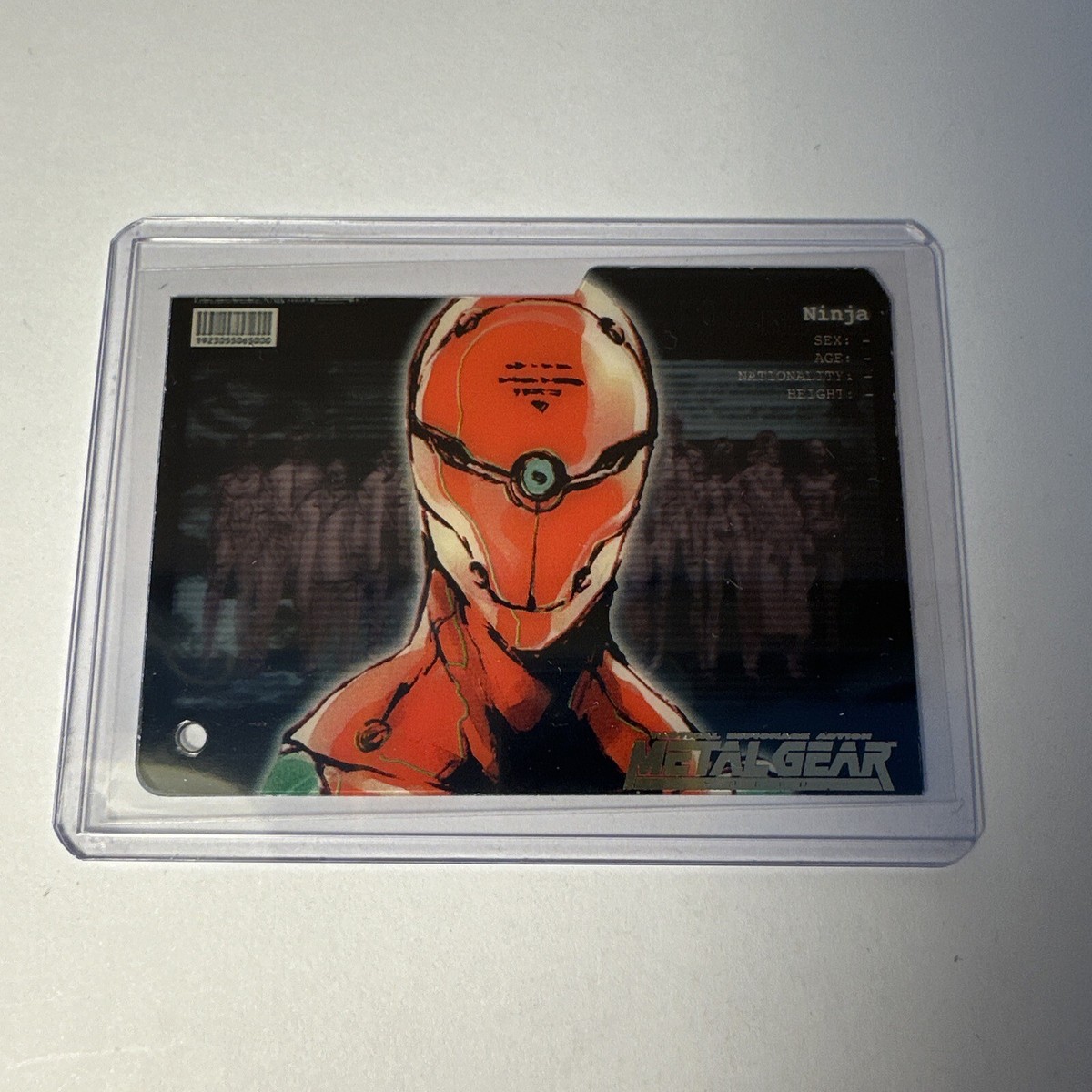 METAL GEAR SOLID TRADING CARD GRIZZLY 36