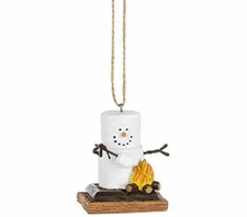 Gan zMX170835 S'Mores Roasting Marshmallows Ornament