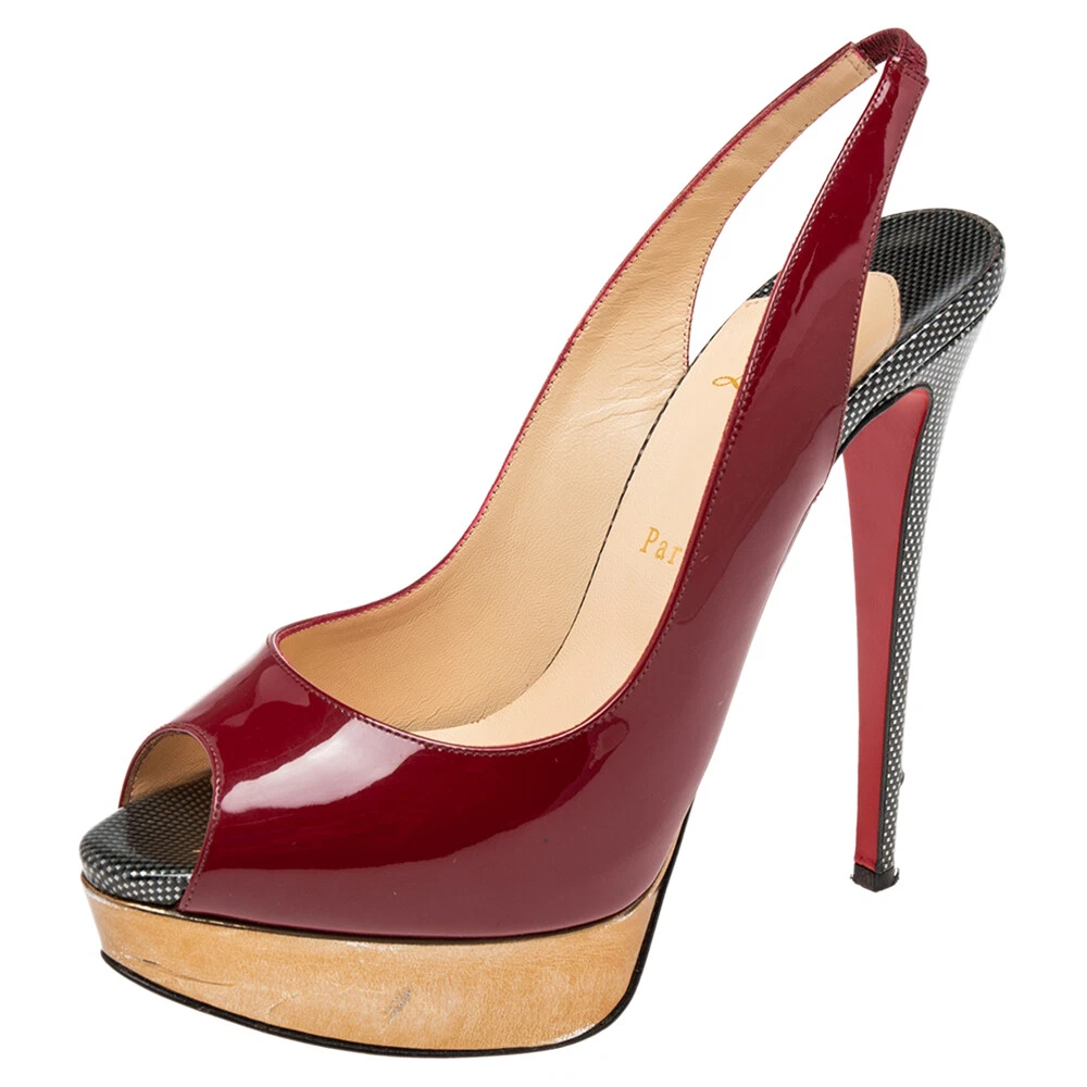 Burgundy louboutin shop