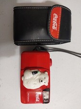 1999 Vintage 35mm Coca-Cola Polar Bear with Coke Camera with Pouch