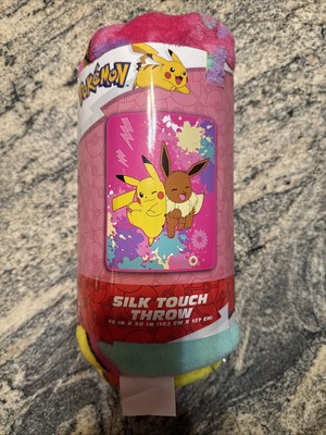 Pokémon 40x50 Silk Touch Throw Blanket By Franco Pokémon Color Of Fun