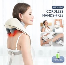 Neck Shoulder Waist Back Legs Massager Kneading Grasping Massage