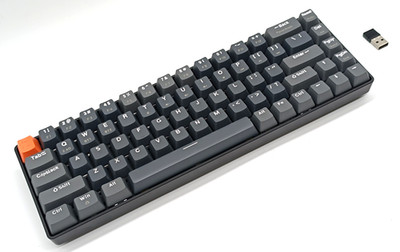 MAGIC-REFINER RK68 Kabellose Mechanische Gaming-Tastatur, Dual-Mode - US-Layout