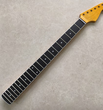 22 Fret 27 inch Maple Rosewood Fretboard Baritone guitar Neck parts yellow