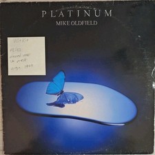 Mike Oldfield Platinum Vinyl Record LP VG+/G+ V2141
