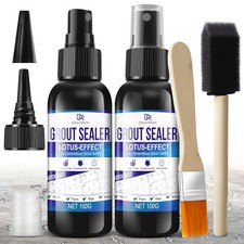 Grout Sealer, 200ml Waterproof Tile Sealer for Shower Tile, Floor, Kitchen - 2-