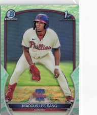 2023 Bowman #BCP-126 Marcus Lee Sang Chrome Prospects Refractor