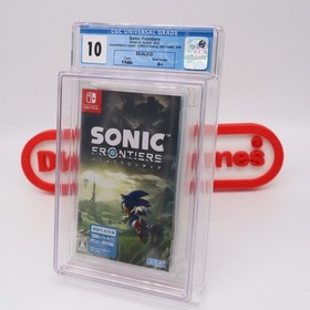 Switch SONIC THE HEDGEHOG: FRONTIERS - GRADED PERFECT CGC 10 A++ Sealed Japanese