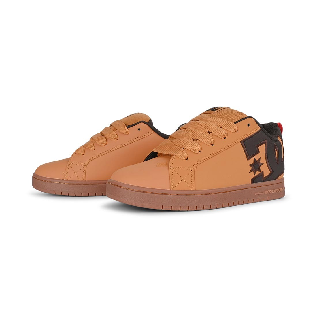 DC Court Graffik Skate Shoes - Wheat/Turkish Coffee | eBay