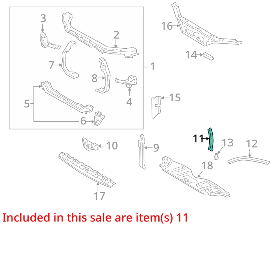 SELLO DE CUBIERTA DE FARO DERECHO PARA 1997-2001 LEXUS ES300 TOYOTA 5318333050 OEM NUEVO Foto 3 de 4