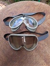 Motorrad Oldtimer BRILLEN 2 Stück