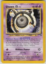 Pokemon TCG Unown [M] Uncommon Neo Discovery 49/75 on eBay