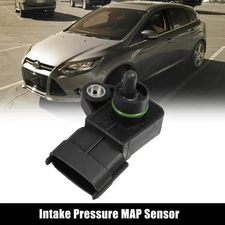 Intake Pressure MAP Sensor for HYUNDAI Niro 39300-2E600 Plastic Metal Black