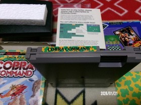#797 Cobra Command (Nintendo NES), CIB, MINT, Tested Works Great! 