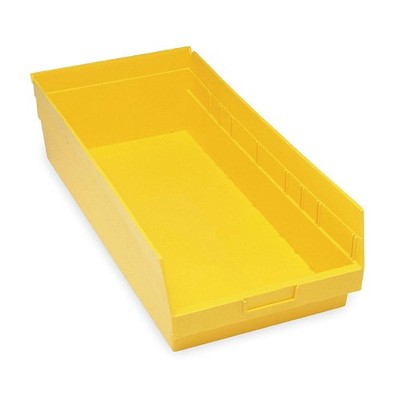 QUANTUM STORAGE SYSTEMS QSB216YL Shelf Bin,Yellow,Polypropylene,6 in 2ZMV3